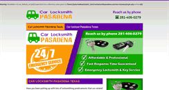 Desktop Screenshot of carlocksmithpasadena.com